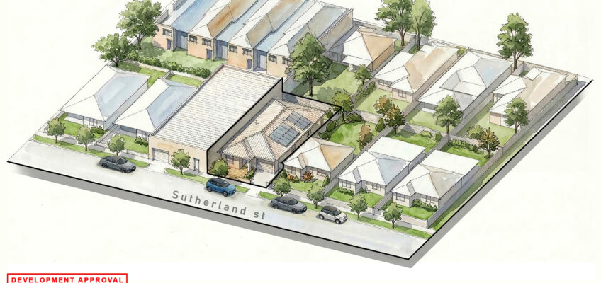 Approved Development Application in Rosebery