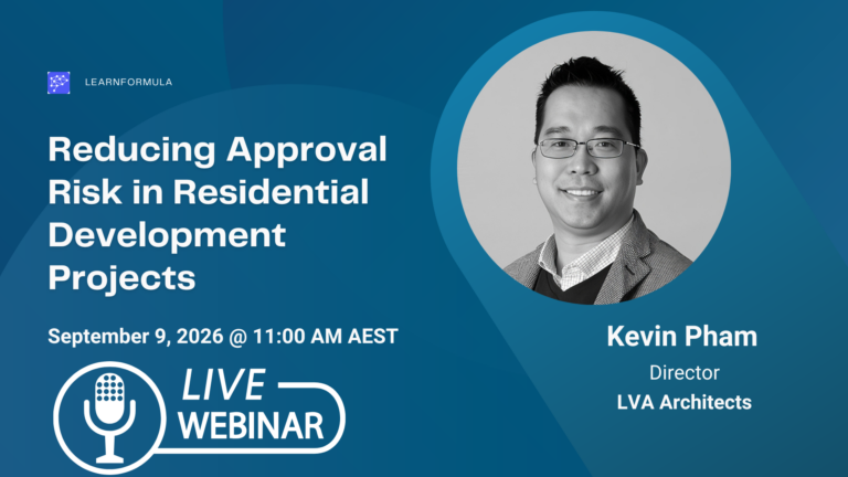 📋CPD Presentation: Reducing Approval Risk in Residential Development Projects