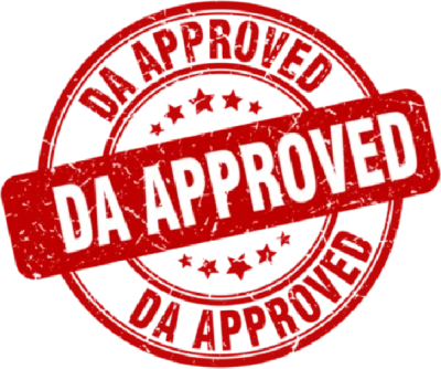 DA approved